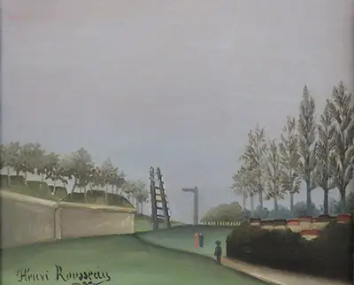 View of the Fortifications to the left of the Gate of Vanves Henri Rousseau